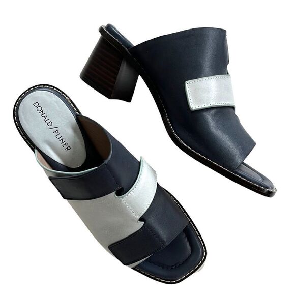 EUC Donald J. Pliner leather heeled sandals - Picture 1 of 8